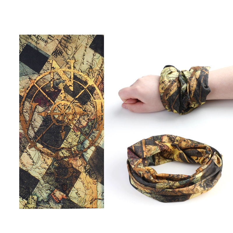 Sports Club Buff Headwear Golden Compass